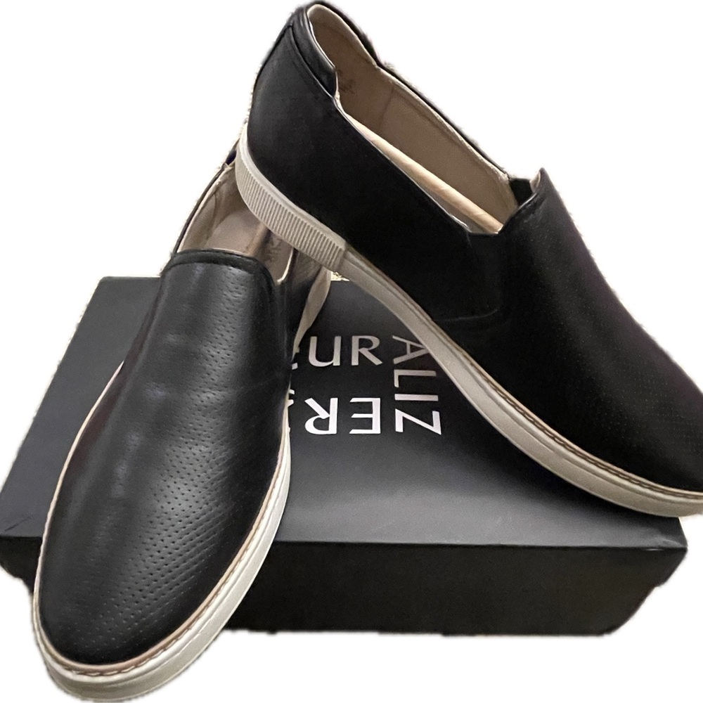 Brand new with box! 11WW Women Naturalizer Slip-On Sneaker - Black